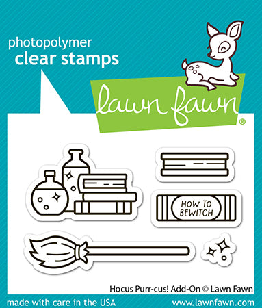 Lawn Fawn Hocus Purr-cus! Add-On Stamp and Dies Bundle - LF4190/LF4189