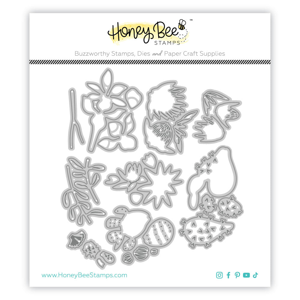Honey Bee Stamps Lovely Layers: Mini Desert Blooms - Honey Cuts