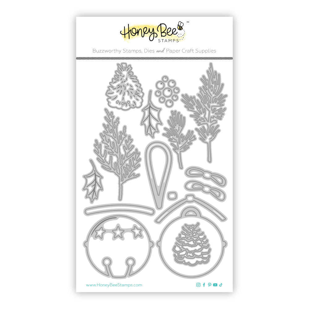 Honey Bee Stamps Lovely Layers: Sleigh Bell - Honey Cuts - Stand-Alone Dies