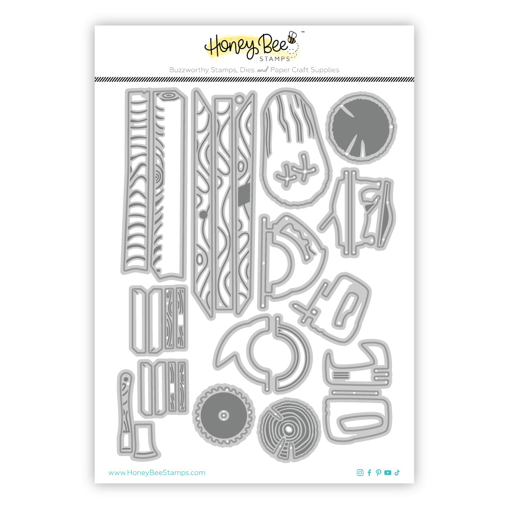 Honey Bee Stamps Lovely Layers: Woodworking - Honey Cuts