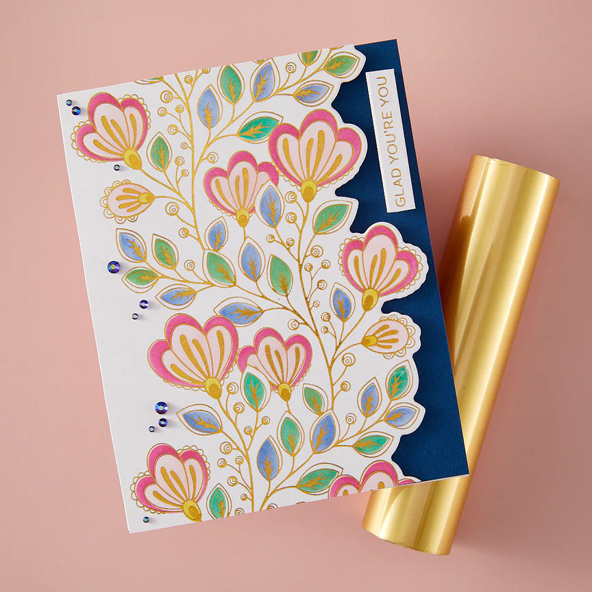 Spellbinders Exclusive Friendship Grows Press Plate & Die Set & Stencil - BetterPress Society November 2025