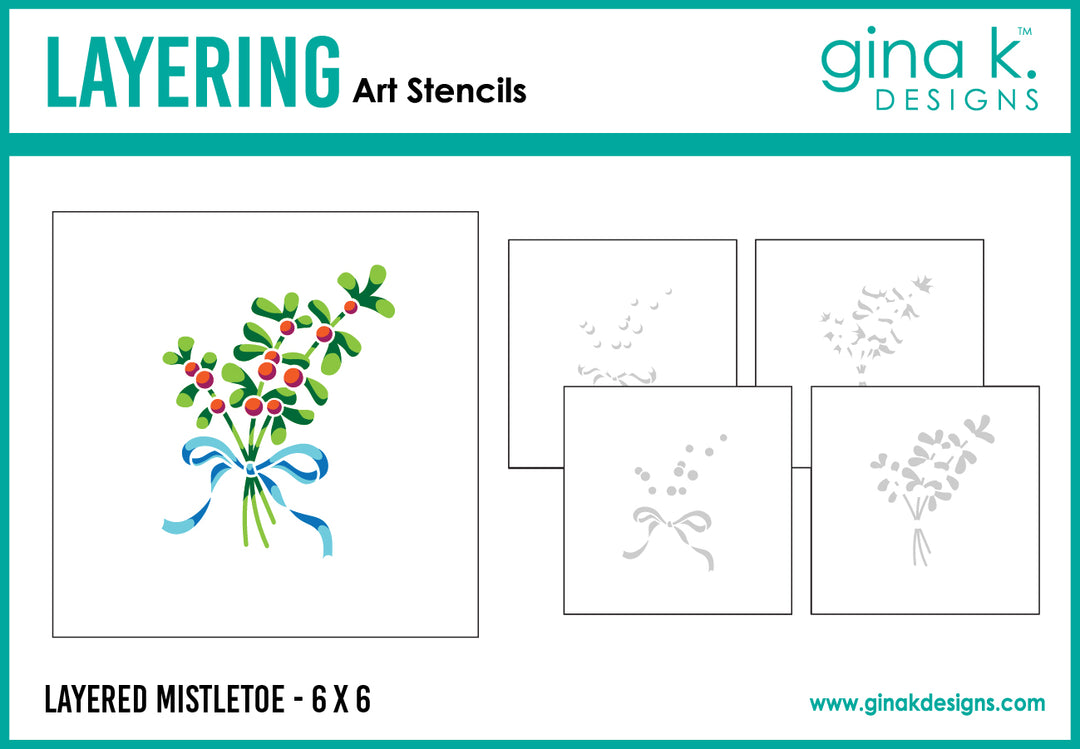 Gina K Designs BUNDLE- Layered Mistletoe