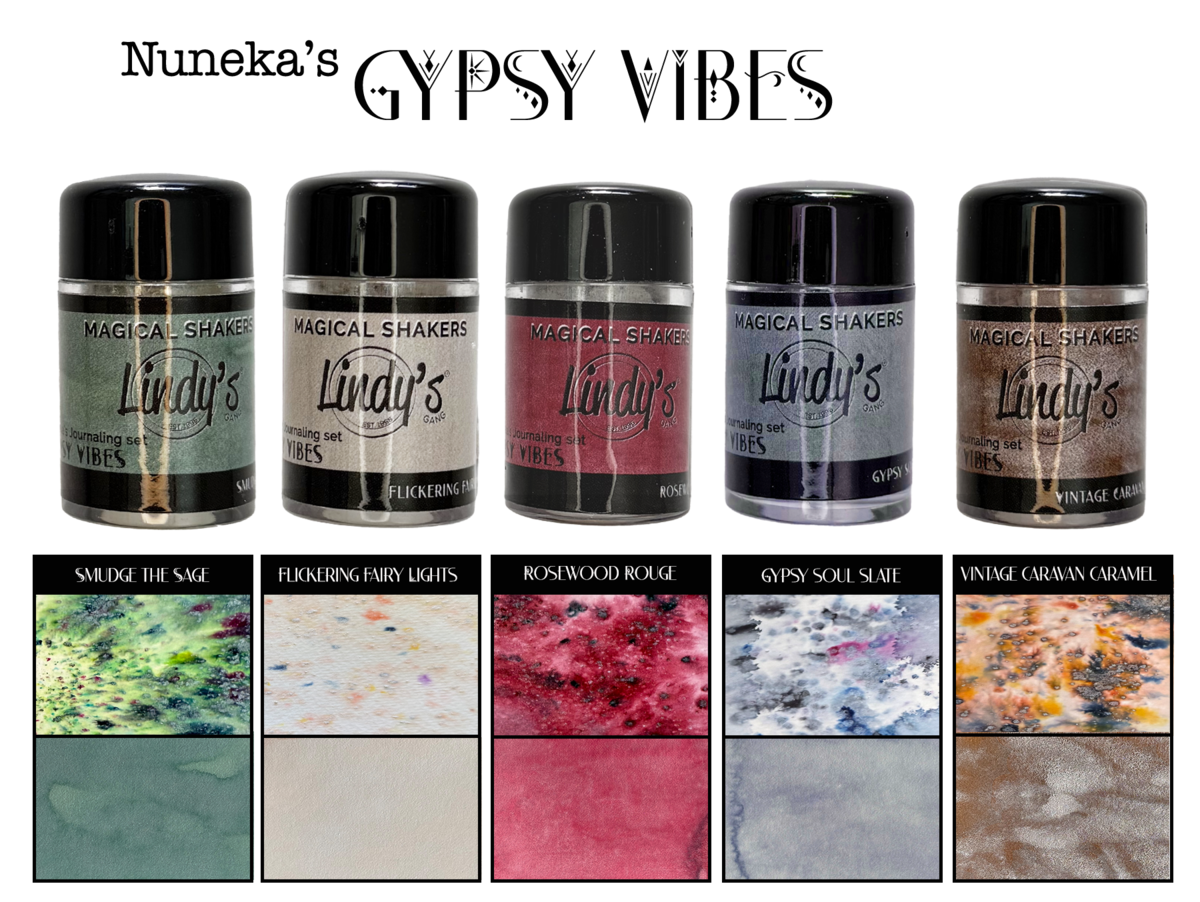 Lindy's Stamp Gang Gypsy Vibes Magical Shaker 2.0 SET (mshaker-SET-11)