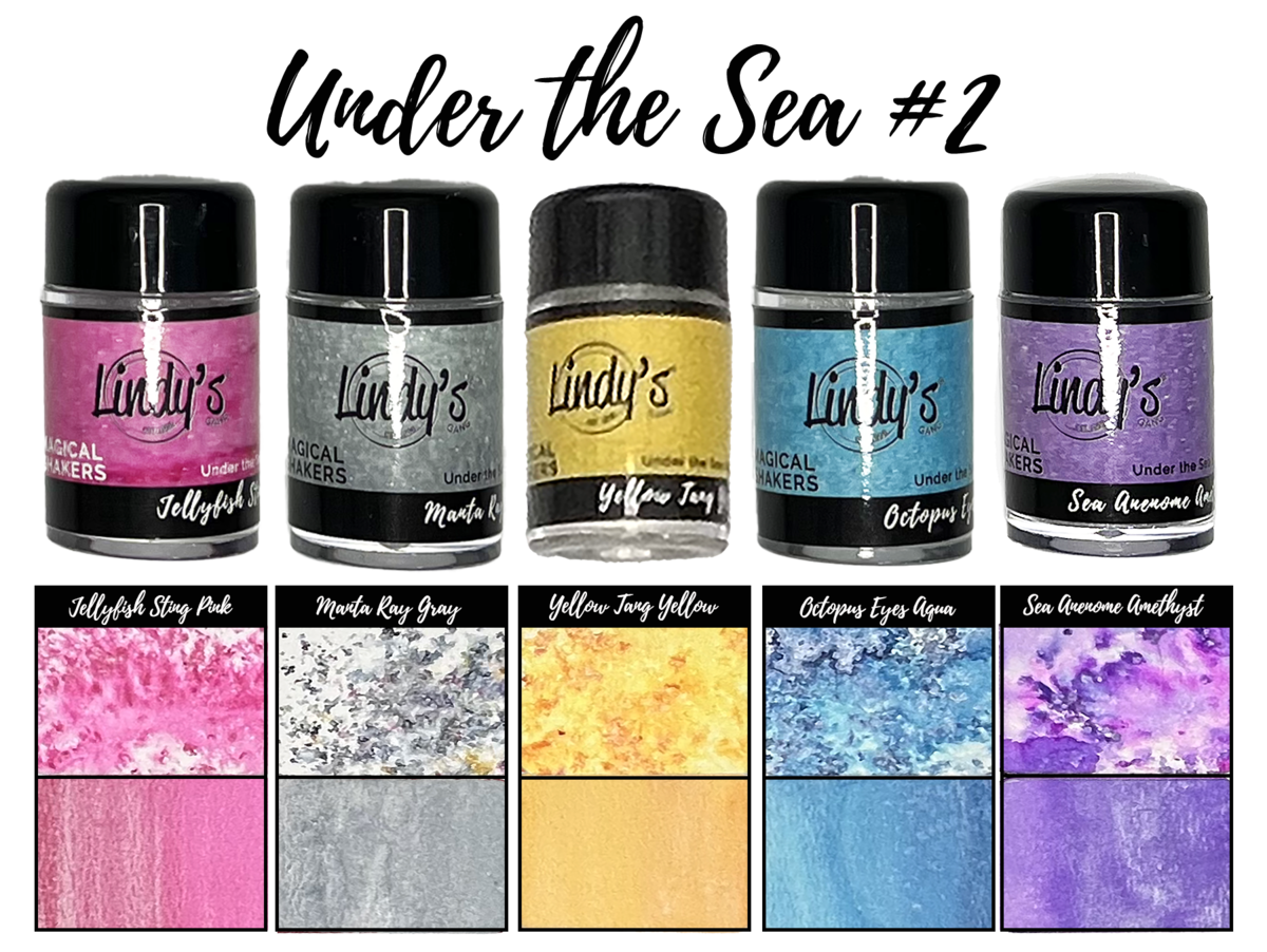 Lindy's Stamp Gang Under the Sea 2 Magical Shaker 2.0 SET (mshaker-SET-07)