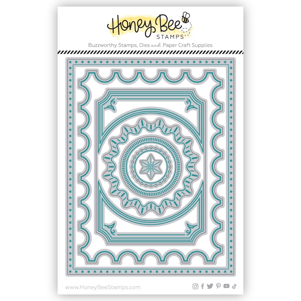 Honey Bee Stamps Lovely Layouts: Party Frames - Honey Cuts