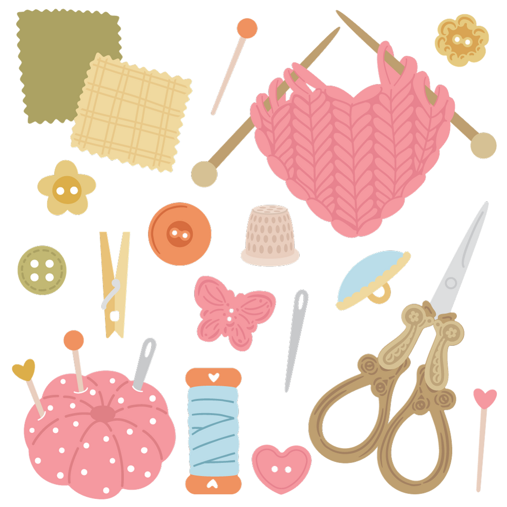 Honey Bee Stamps Lovely Layers: Stitching Elements - Honey Cuts - Stand-Alone Dies