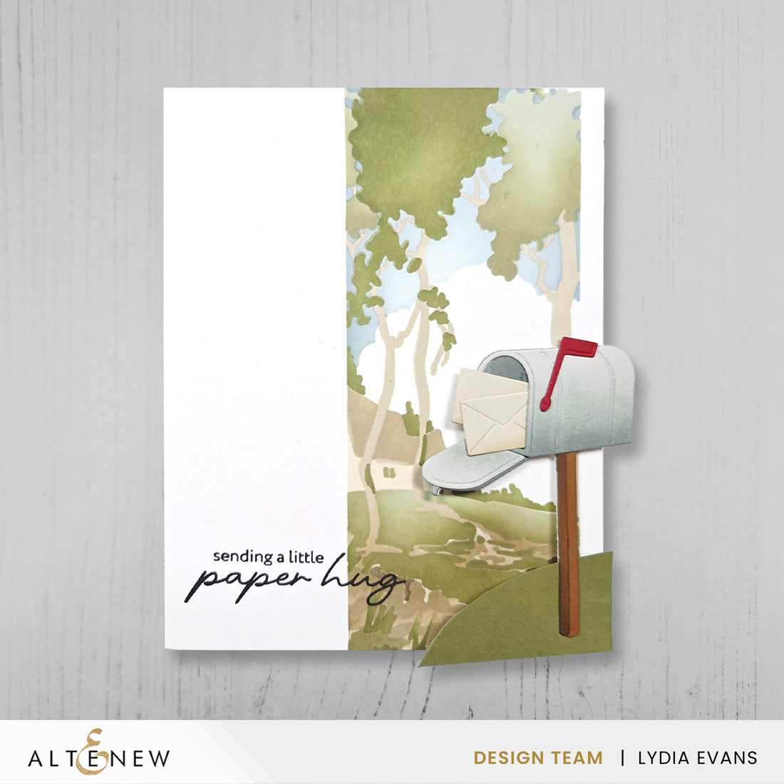 Altenew Mini Delight: Special Delivery Stamp & Die Set
