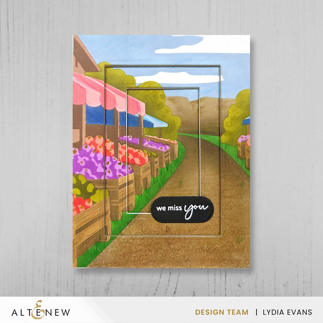 Altenew Nesting A2 Panels Die Set - ALT11552