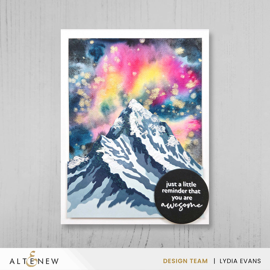 Altenew The Mountain Range Stencil Bundle - ALT11551BN