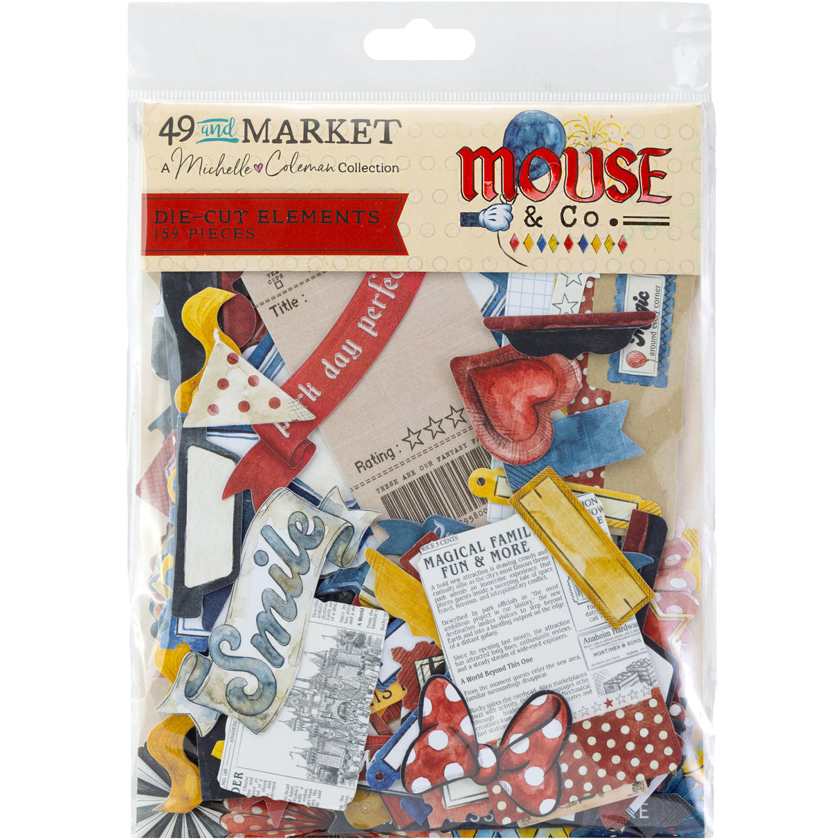 49 and Market Mouse & Co. Die-Cut Elements - MMC-37692