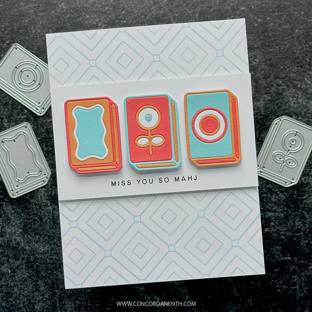 Concord & 9th KW Mahjong Tiles Dies