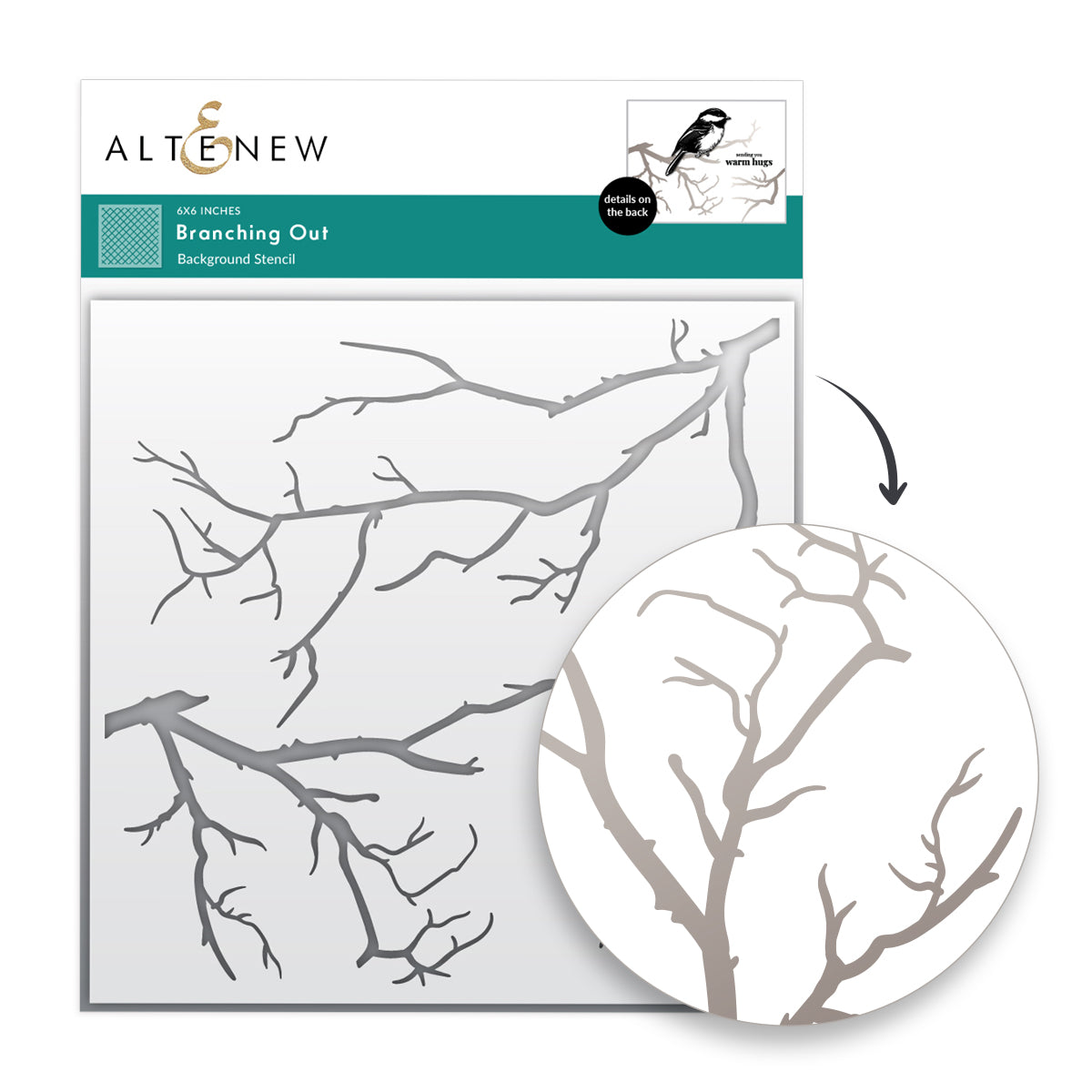 Altenew Branching Out Stencil