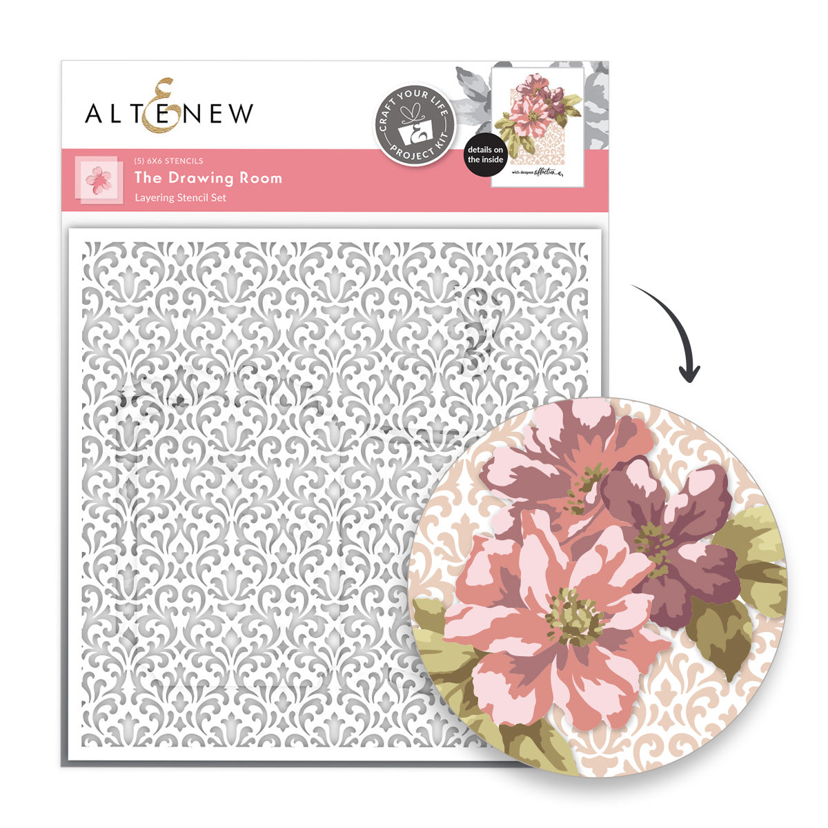 Altenew Craft Your Life Project Kit: The Drawing Room