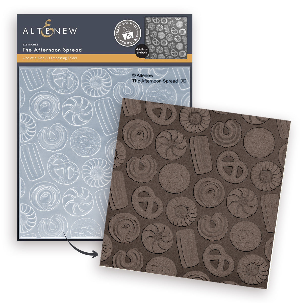 Altenew Craft Your Life Project Kit: The Afternoon & Add-on Die Bundle
