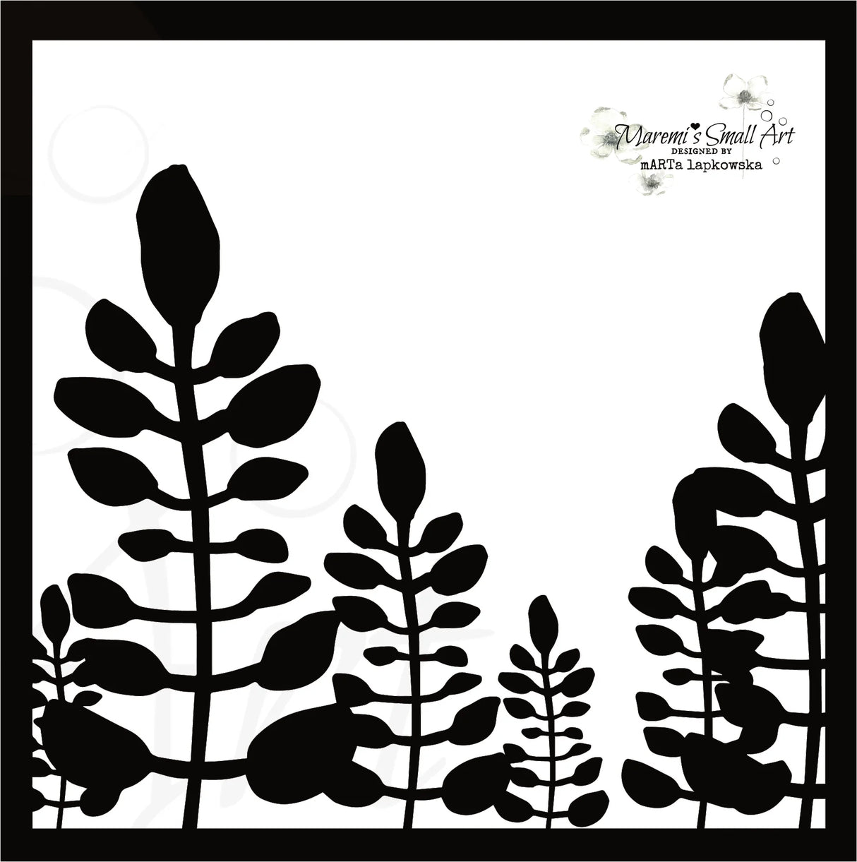 Maremi's Stencil 'TREES'
