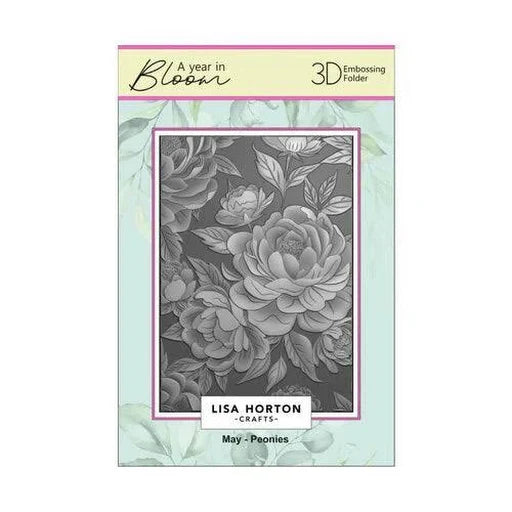 Lisa Horton Crafts Limited Edition Embossing Folders A Year In Bloom - 2025