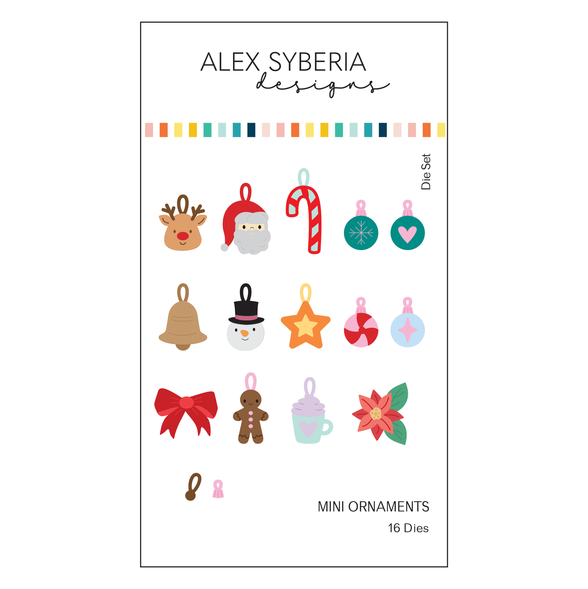 Alex Syberia Designs Mini Ornaments Die Set