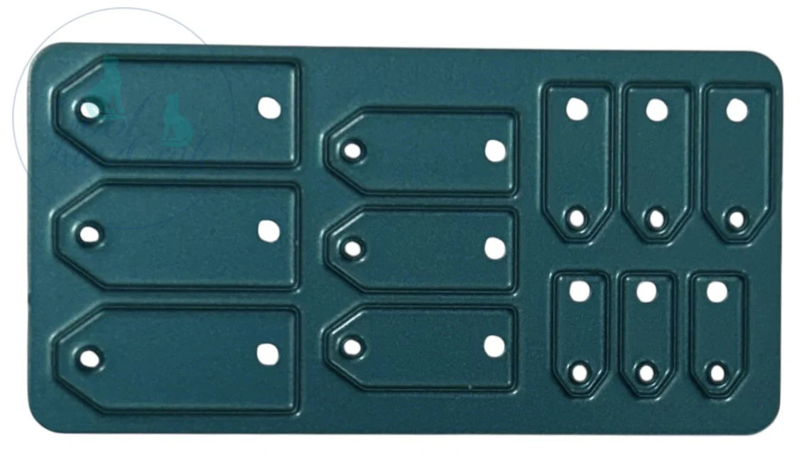Cool Katz Craft Cutz Miniature tag dies set 1/12 & 1/24 scale