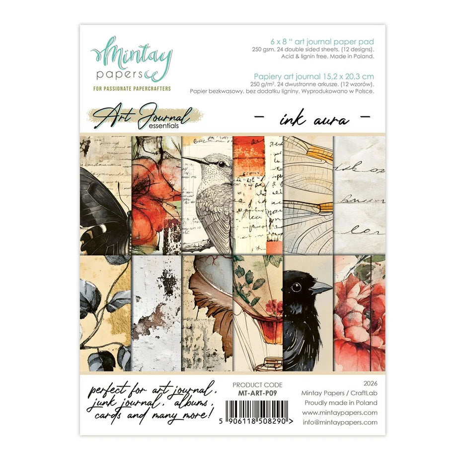 Mintay Art Journal Paper Pad 6x8 Inch Ink Aura