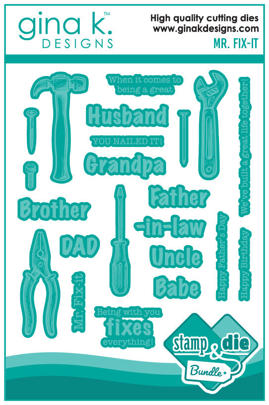 Gina K Designs BUNDLE- Mr. Fix-it