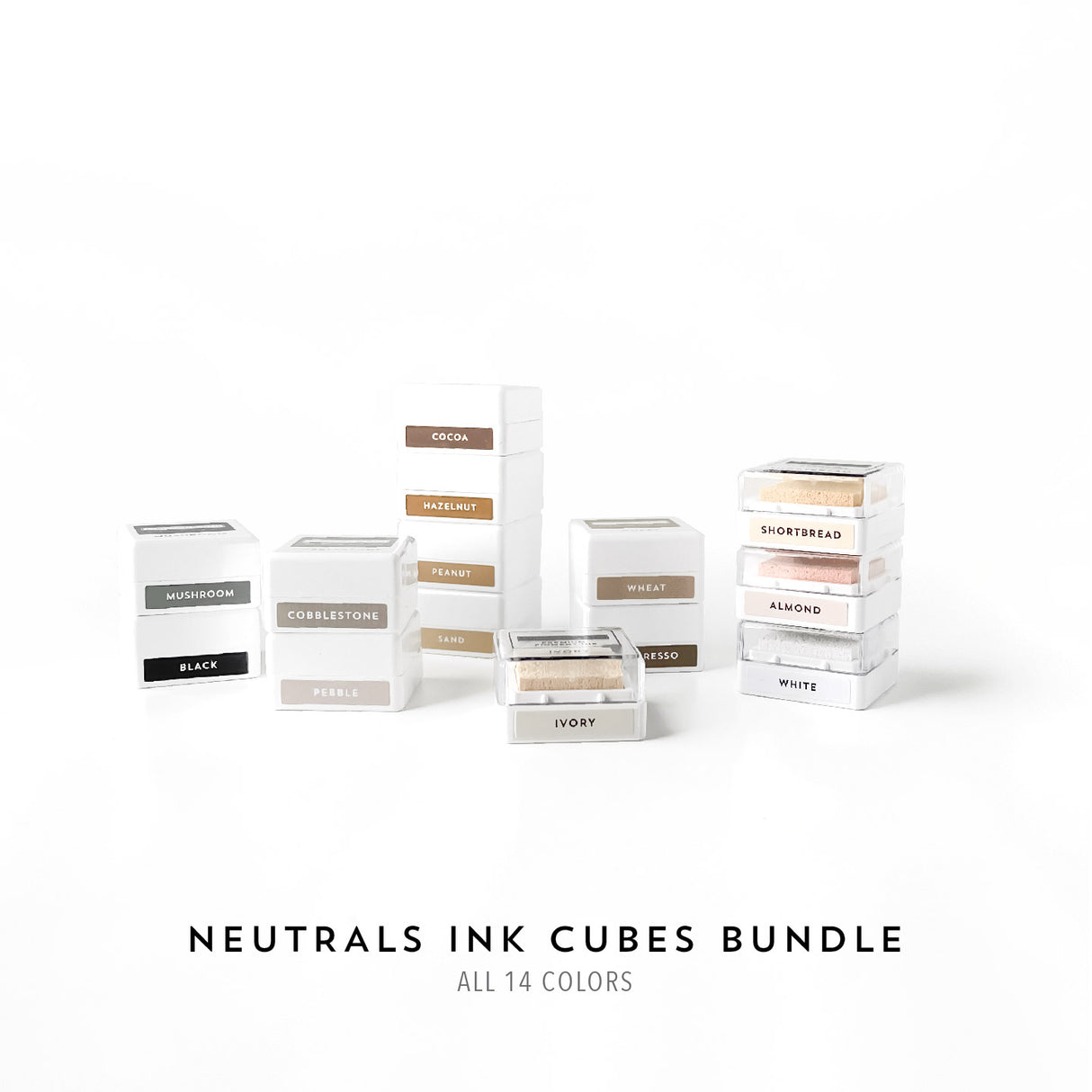 Concord & 9th Neutrals Collection Ink Cube Bundle
