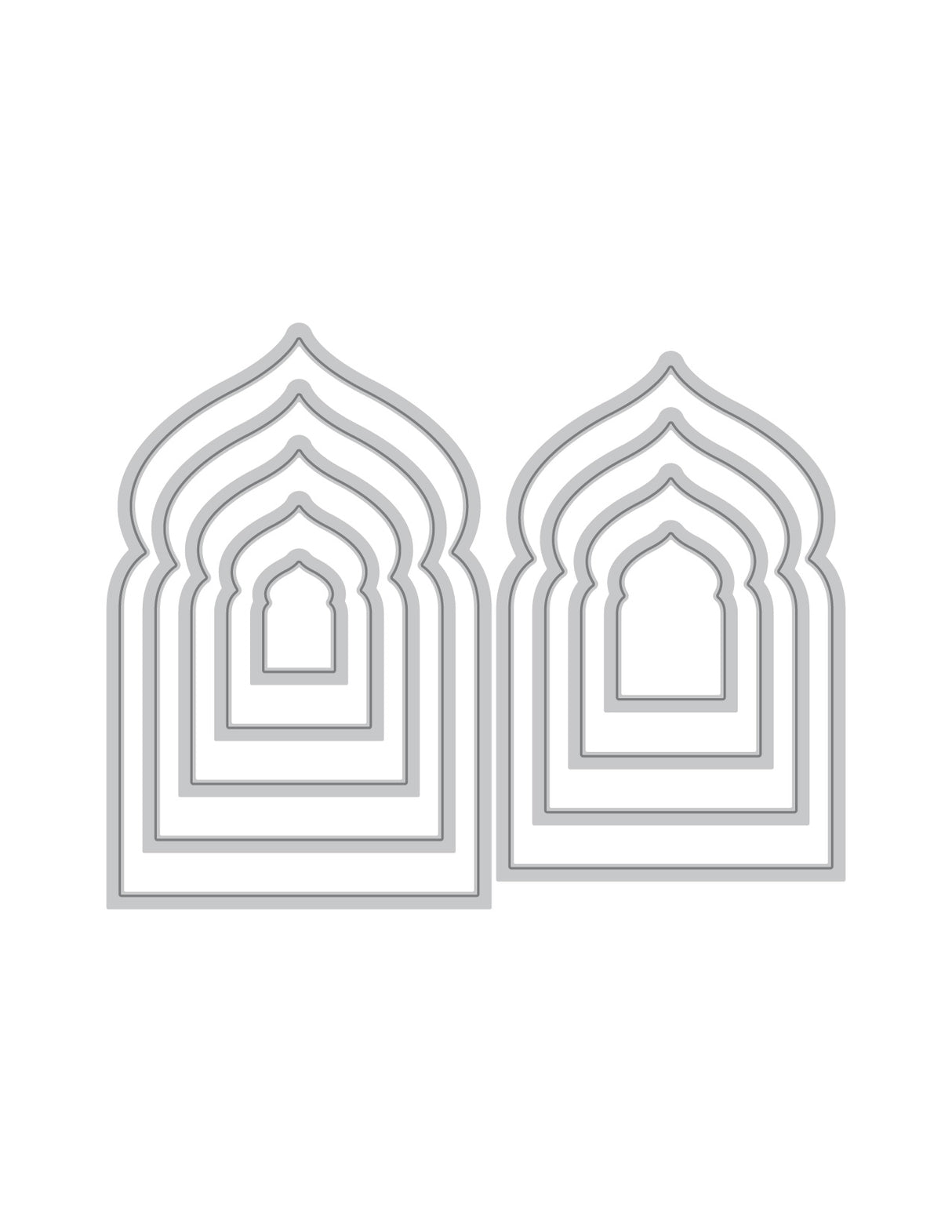 Altenew Nesting Serene Archways Die Set