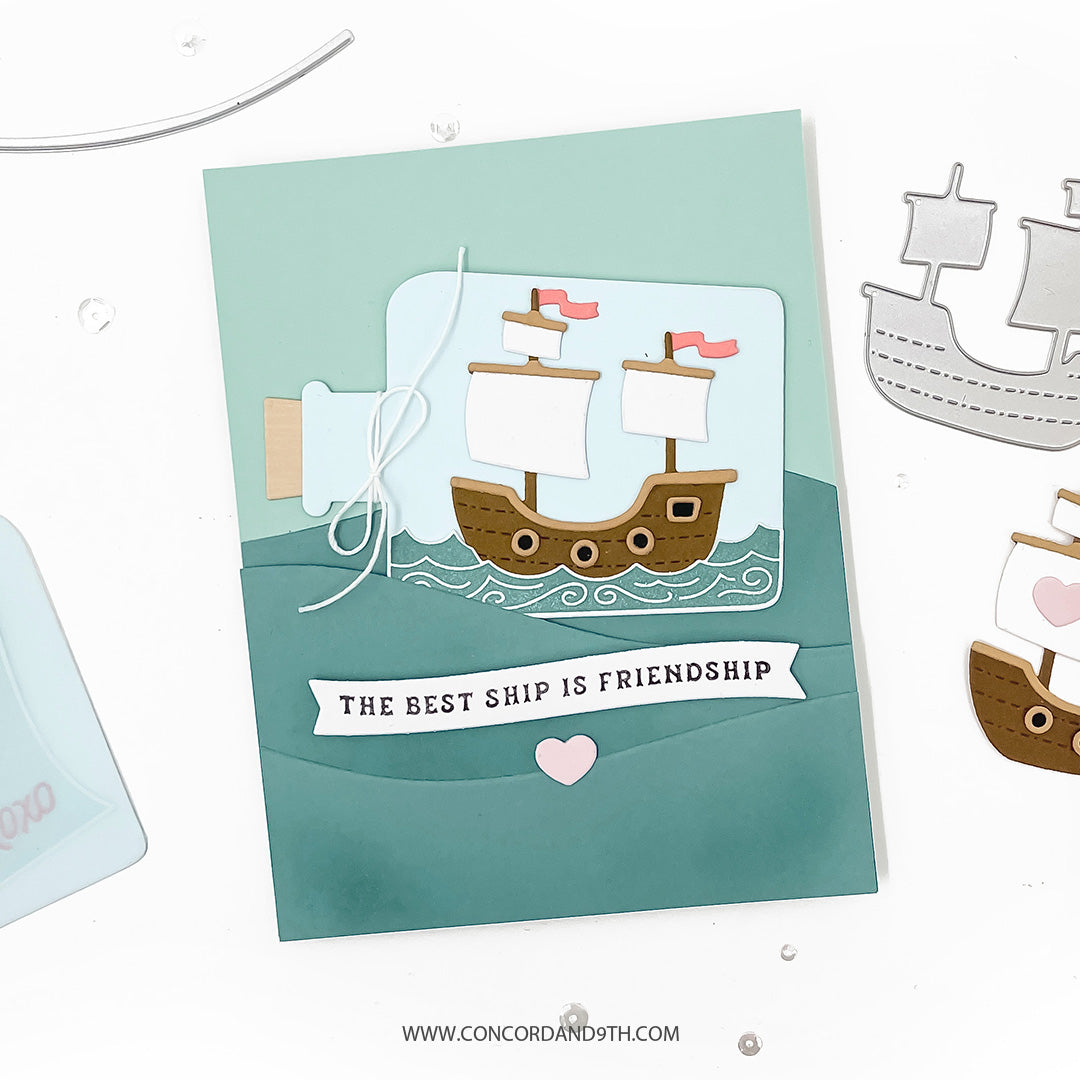 Concord & 9th Oceans & Potions Stamp Set (6 x 6) / Die Bundle