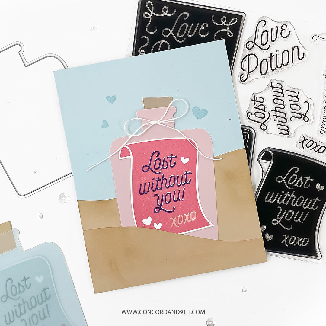 Concord & 9th Oceans & Potions Stamp Set (6 x 6) / Die Bundle