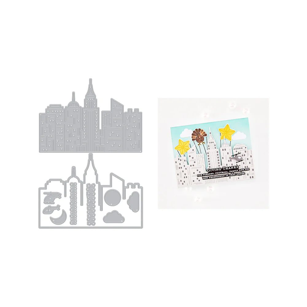 Spellbinders Oh What Fun City Skyline Die Set - DF318