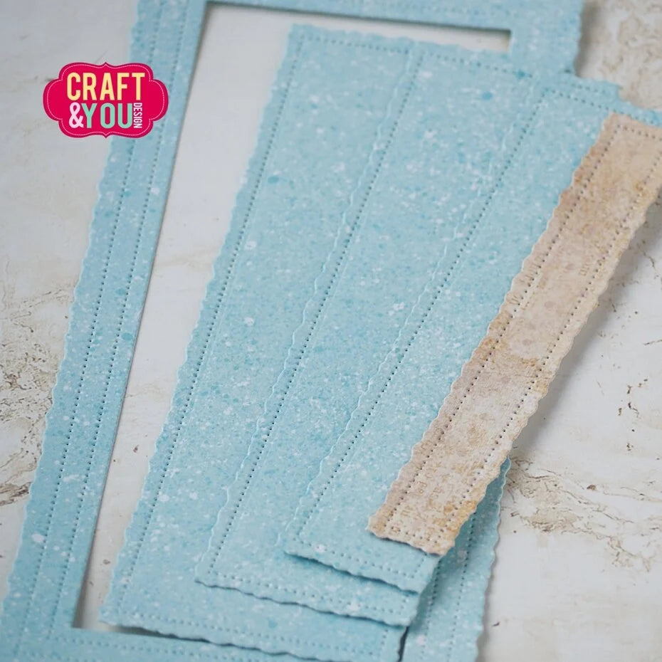 Craft & You Design Old Frame DL Dies (CW367)