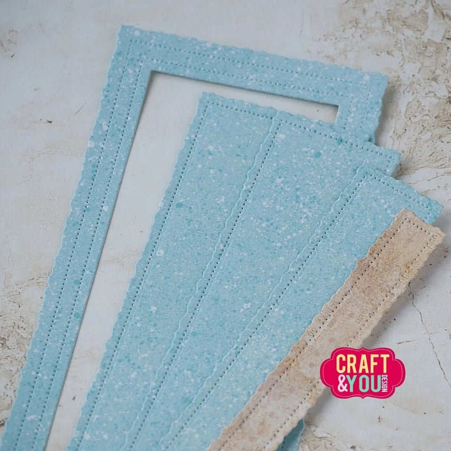 Craft & You Design Old Frame DL Dies (CW367)