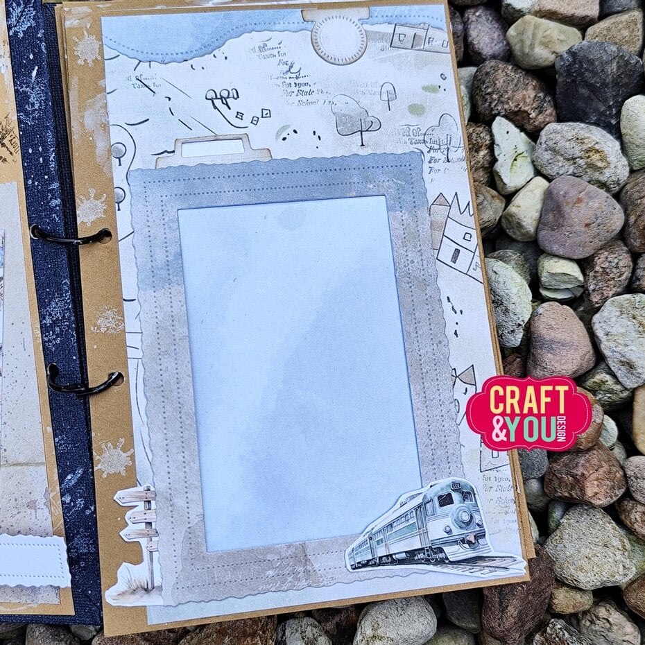 Craft & You Design Old Photo Frame Dies (CW364)
