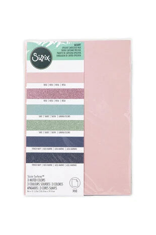 Sizzix Opulent Cardstock A4 Muted (6x10pcs) (665697)