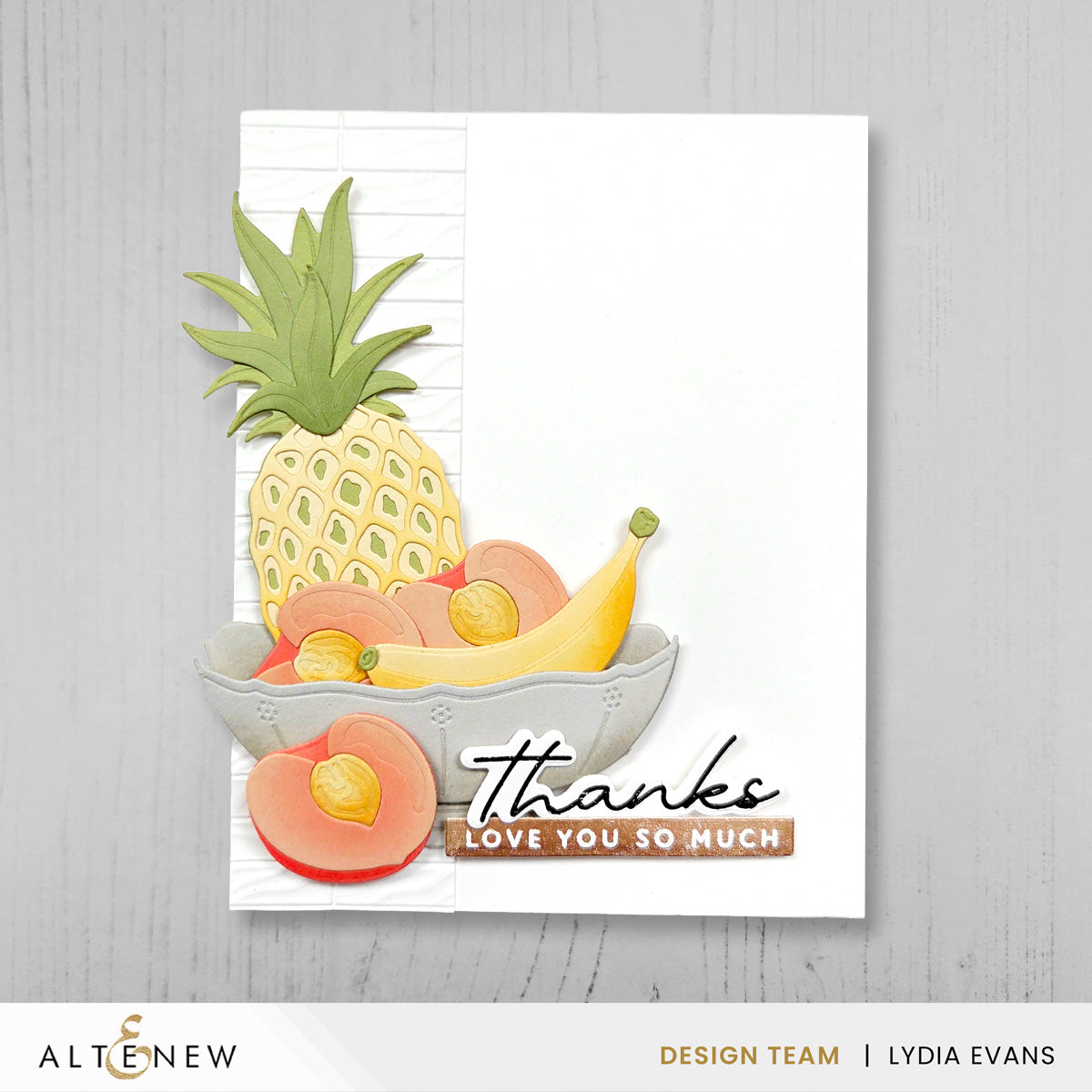 Altenew Craft Your Life Project Kit: Fruits & Flowers & Add-On Die Bundle