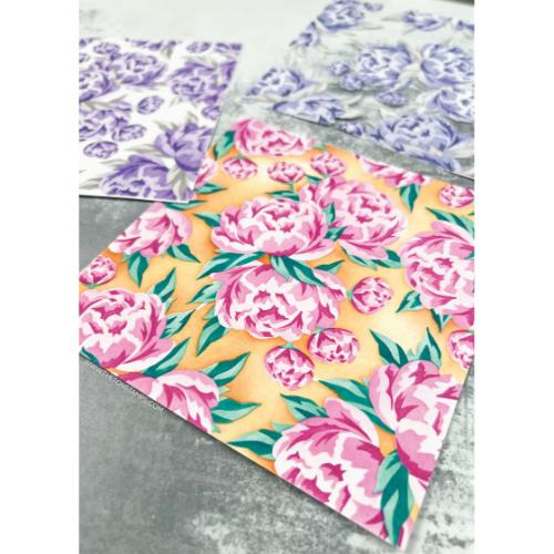 The Ton Stamps Palatial Peonies Layering Stencils