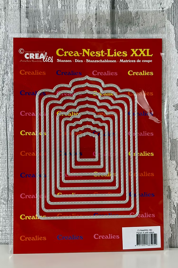 Crealies Crea-Nest-Lies XXL Panel A with Stitch Diesxxl182