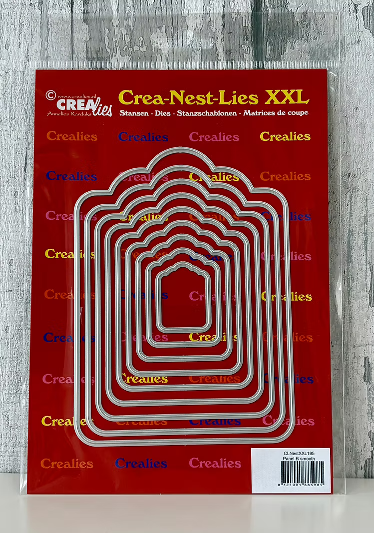 Crealies Crea-Nest-Lies XXL Panel B Smooth Dies xxl185