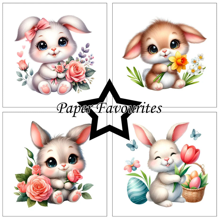 Paper Favourites Easter Cuties A6 Paper Pack (PFA610)