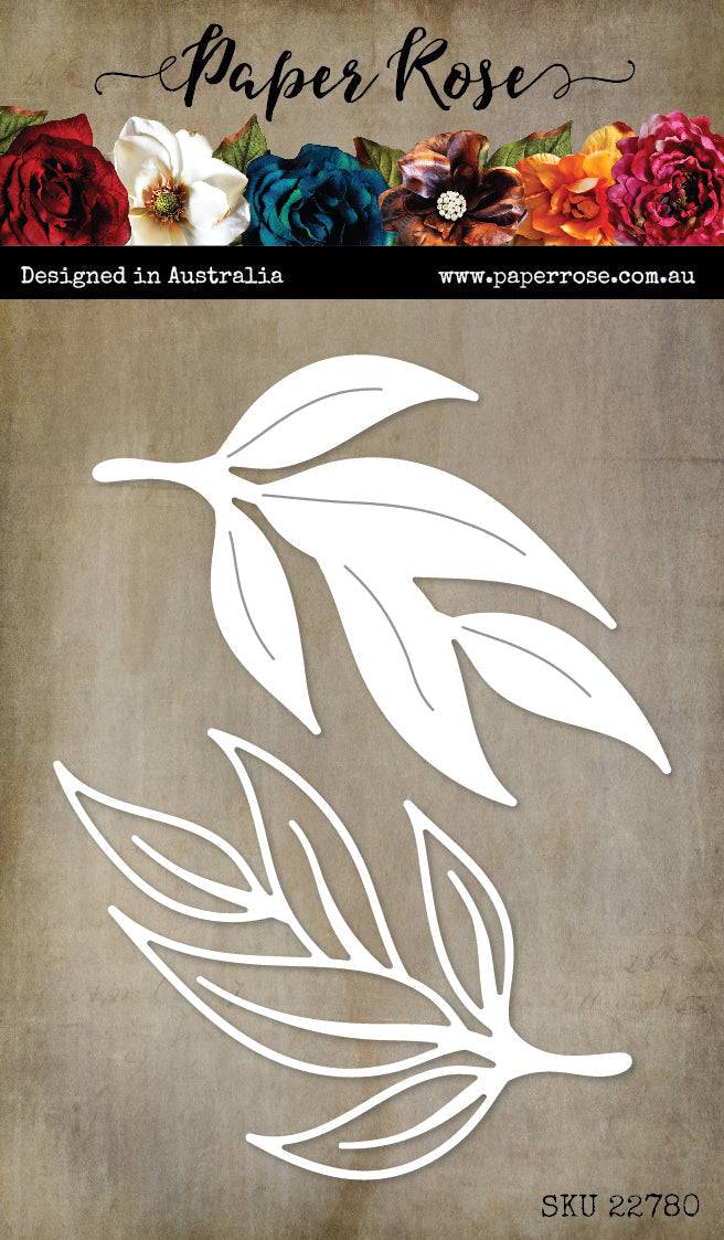 Paper Rose Studio Gum Leaves 4 Metal Cutting Die 22747