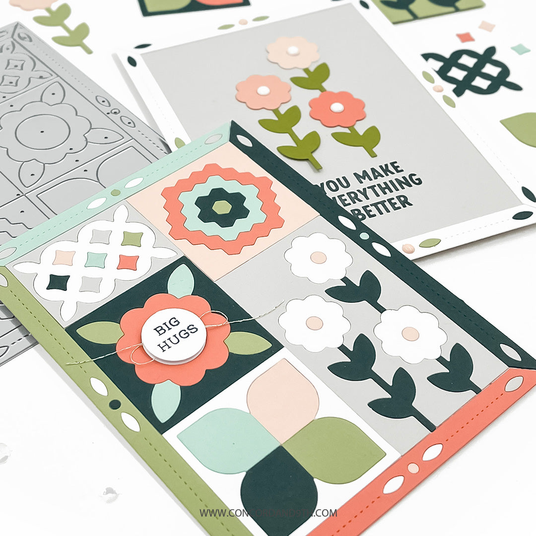 Concord & 9th Patchwork Inlay Die