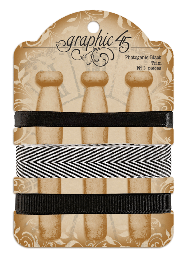 Graphic 45 Photogenic Black Trim