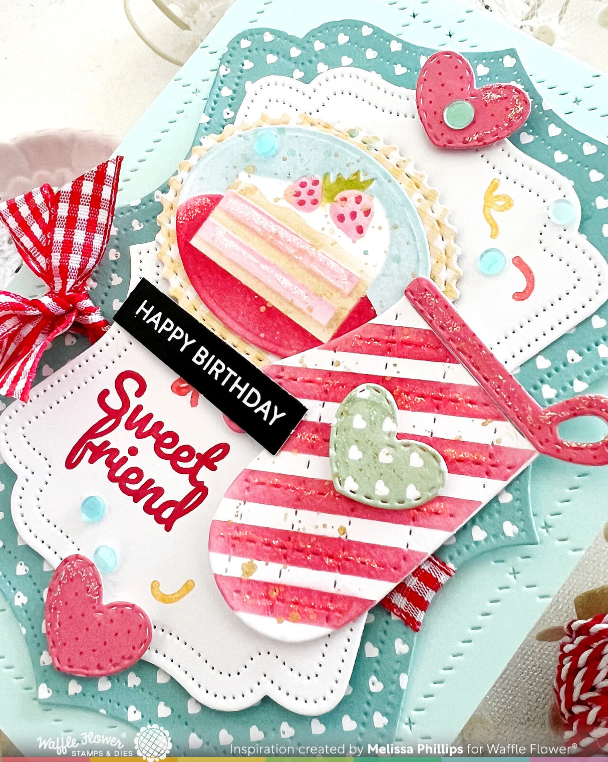 Waffle Flower Craft Picnic Plaid Die