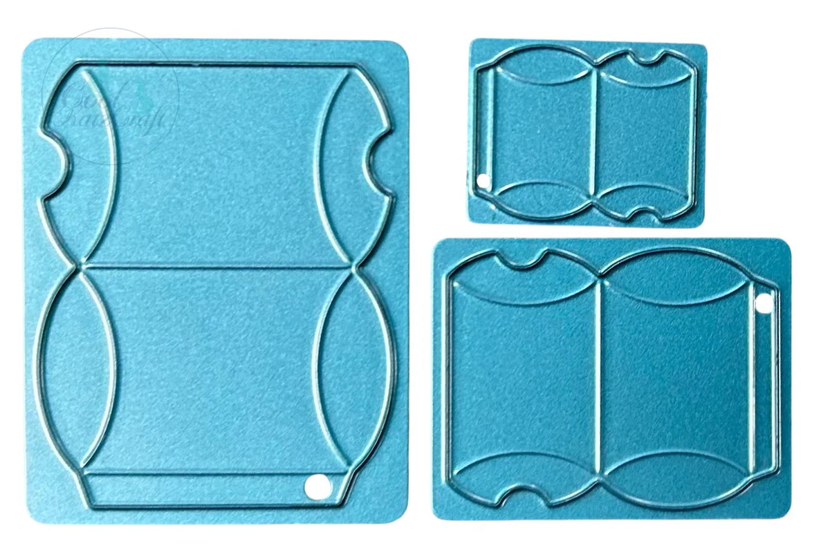 Cool Katz Craft Pillow Box Die Set ( Suitable for 12th & 24th Scales)