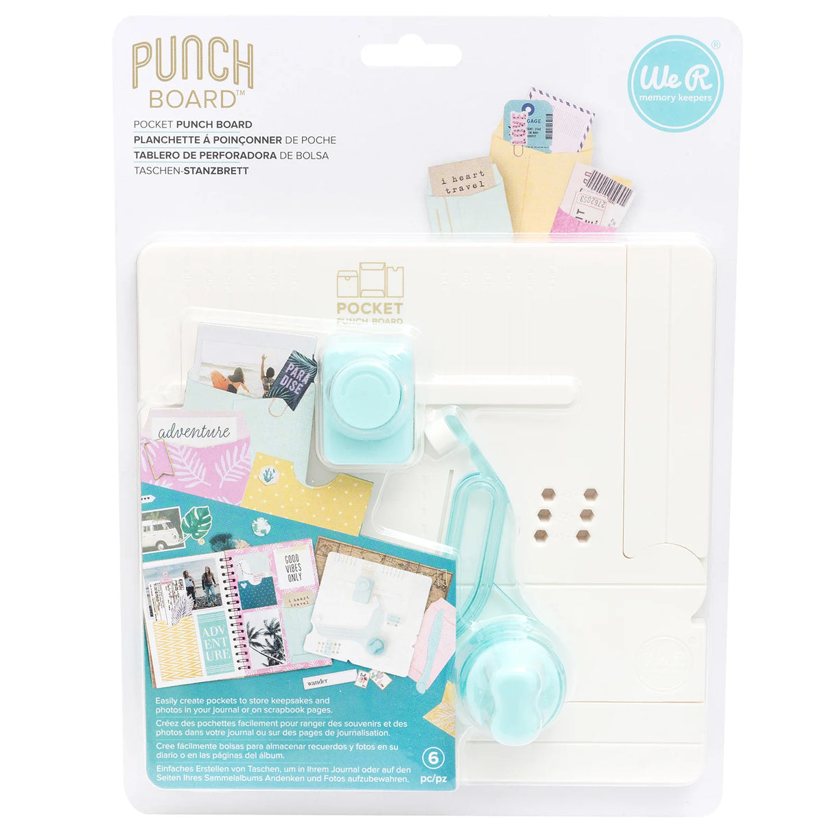 We R Makers Pocket Punch Board