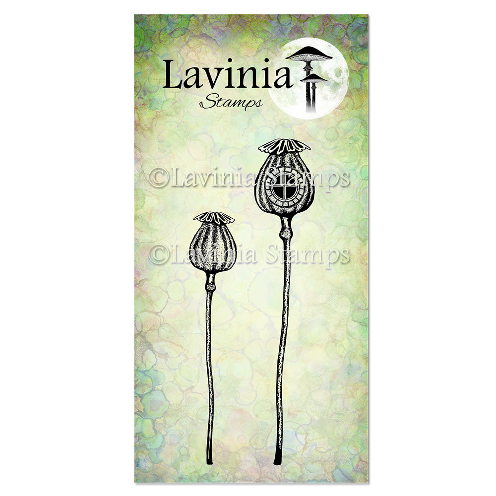 Lavinia Stamp Poppy Dwellings Stamp LAV988