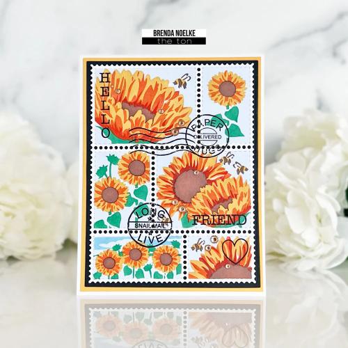 The Ton Stamps Postage Party Die