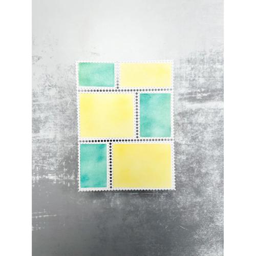 The Ton Stamps Postage: Windows Stencil