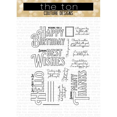 The Ton Stamps Postcard Multi Occasions