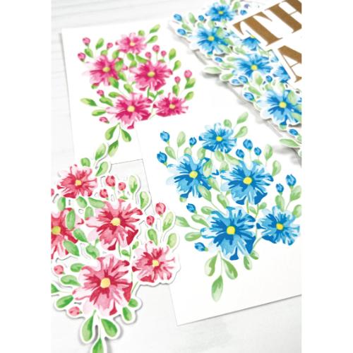 The Ton Stamps Posy Bouquet Layering Stencils