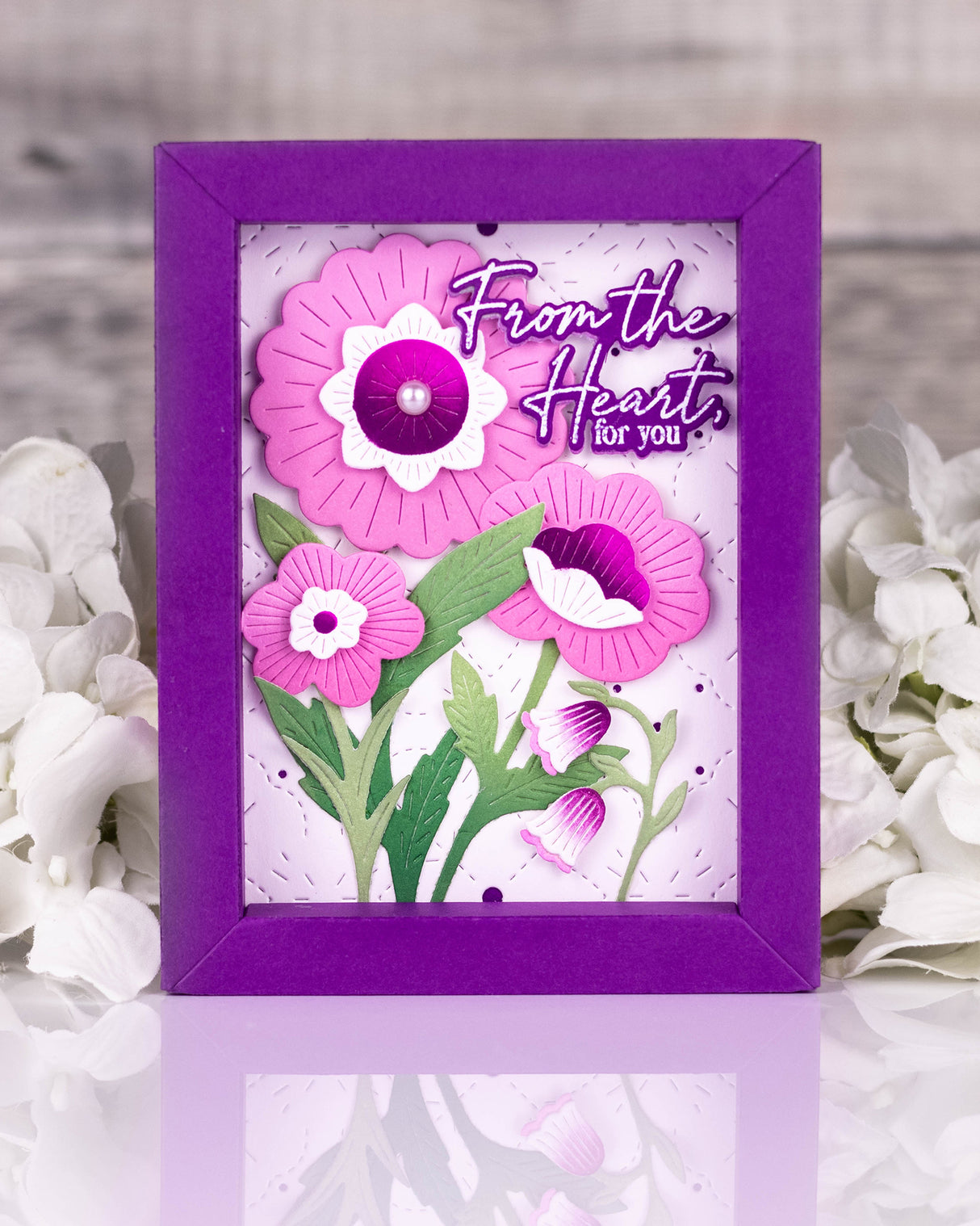 Pinkfresh Studio Bloomsmith Florals Stencil & Die Bundle